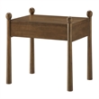 Darcy Wood Nightstand or Side Table in Walnut