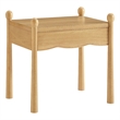 Darcy Wood Nightstand or Side Table in Oak
