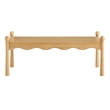 Darcy 46 Inch Wood Coffee Table in Oak