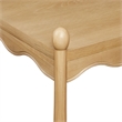 Darcy 46 Inch Wood Coffee Table in Oak