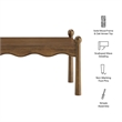 Darcy 46 Inch Wood Coffee Table in Walnut