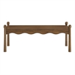 Darcy 46 Inch Wood Coffee Table in Walnut