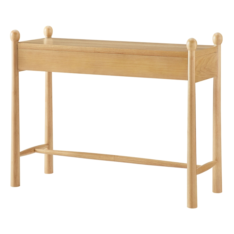 Darcy 44 Inch Wood Console Table in Oak
