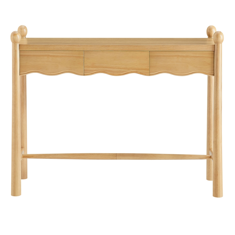 Darcy 44 Inch Wood Console Table in Oak