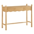 Darcy 44 Inch Wood Console Table in Oak