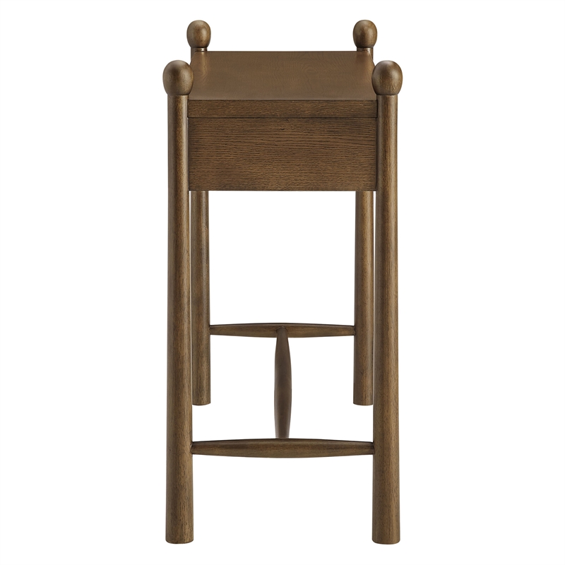 Darcy 44 Inch Wood Console Table in Walnut