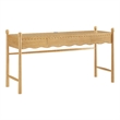 Darcy 62 Inch Wood Computer Desk in Oak