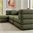 Jubilee 4-Piece Upholstered Modular Sofa Set in Olive