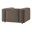Auren Lattice Boucle Accent Chair with Pocket Spring Seat in Earth