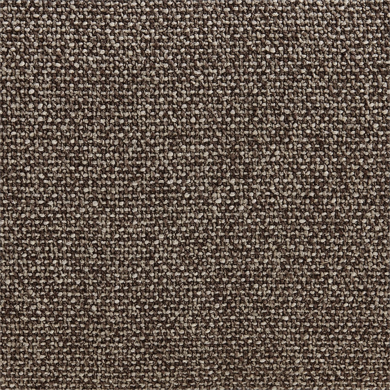 Auren Lattice Boucle Ottoman with Foam Padding in Earth