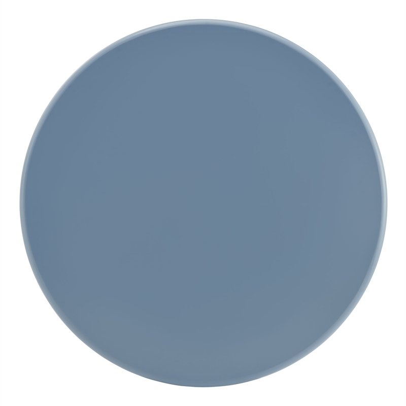 Belmonte 45 Inch Round Dining Table with Pedestal Base in Stillwater Blue