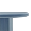 Belmonte 45 Inch Round Dining Table with Pedestal Base in Stillwater Blue