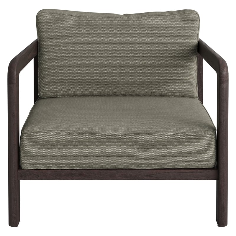 Kona 3-Piece Outdoor Teak Wood Furniture Set in Ash