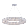 Elegant Lighting Paris 18 Light Chandelier in Chrome