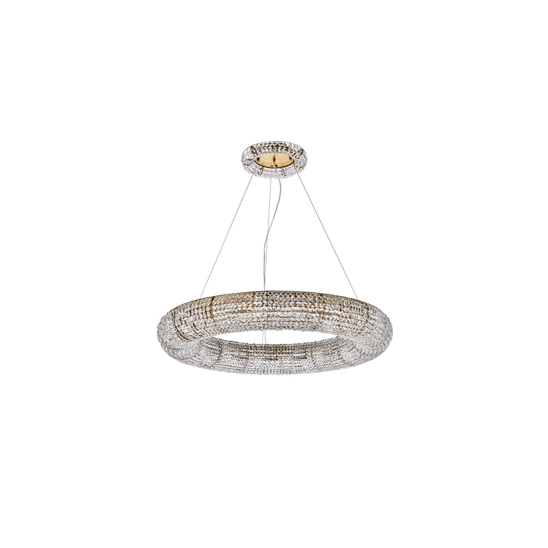 Elegant Lighting Paris 18 Light Chandelier in Chrome