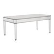 Elegant Lighting Chamberlan Mirrored Dining Table