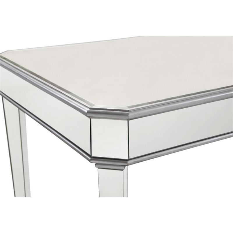 Elegant Lighting Chamberlan Mirrored Dining Table