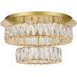 Elegant Lighting Monroe 2 Tier 17.7