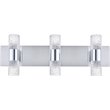 Elegant Lighting Vega 6 Light Clear LED Vanity Light in Chrome