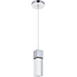 Elegant Lighting Novastella Royal Cut Crystal LED Pendant in Chrome