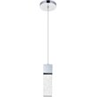 Elegant Lighting Novastella Royal Cut Crystal LED Pendant in Chrome