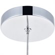 Elegant Lighting Novastella Royal Cut Crystal LED Pendant in Chrome