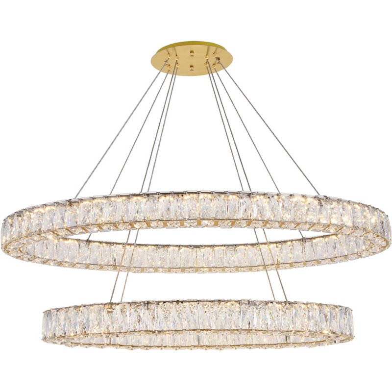 Elegant Lighting Monroe 2 Tier 41