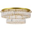 Elegant Lighting Monroe 2 Tier 25.6