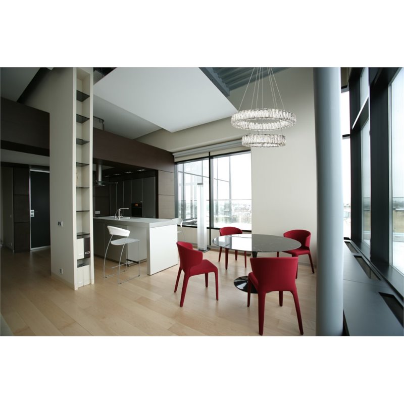 Elegant Lighting Monroe 2 Tier 23.6