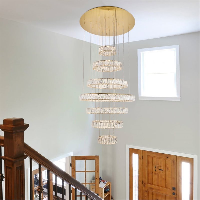 Elegant Lighting Monroe 7 Tier 34