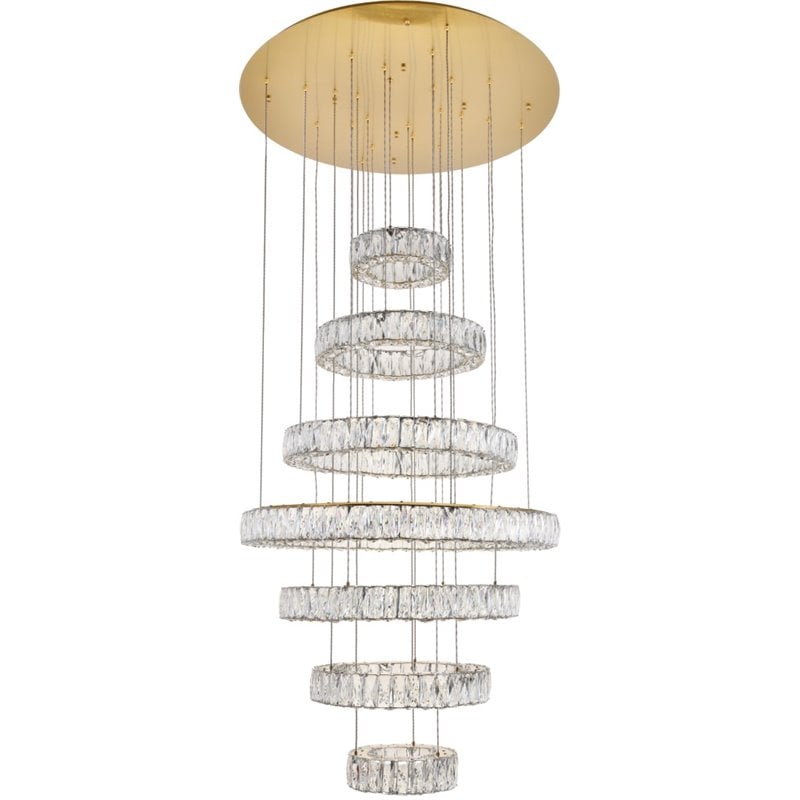 Elegant Lighting Monroe 7 Tier 34