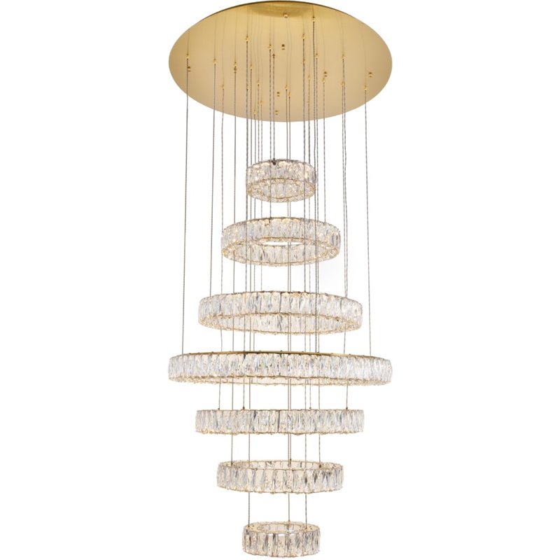 Elegant Lighting Monroe 7 Tier 34