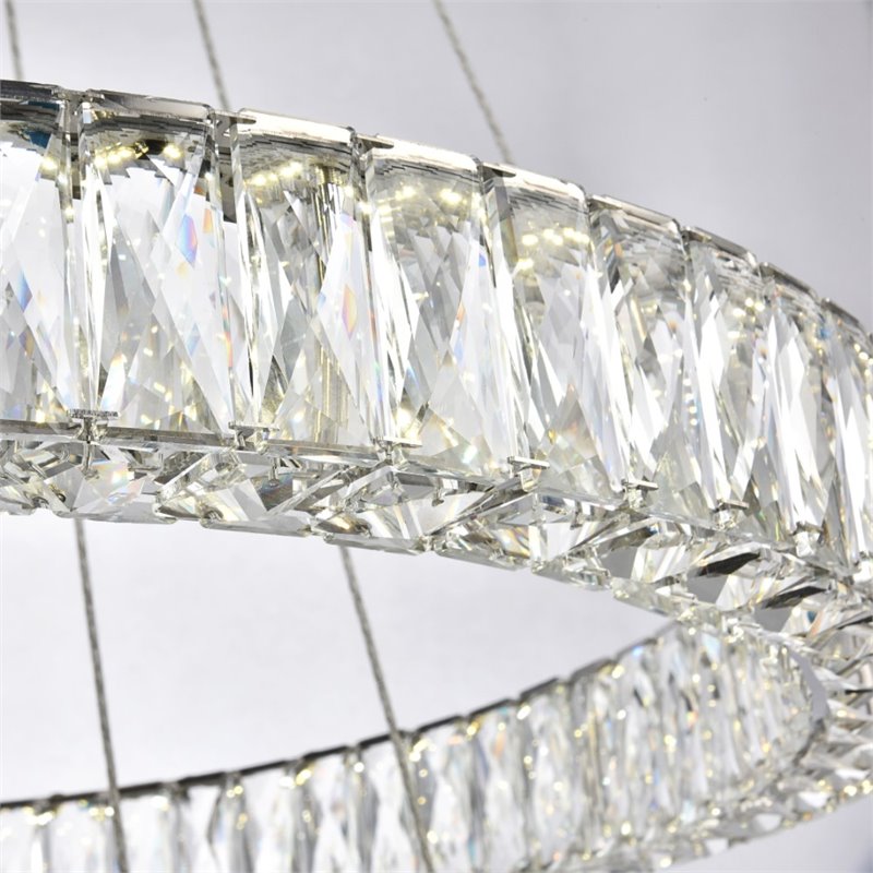 Elegant Lighting Monroe 3 Tier 31.5