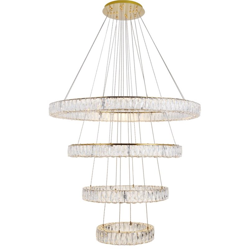 Elegant Lighting Monroe 4 Tier 42