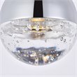 Elegant Lighting Amherst Clear LED Pendant in Chrome