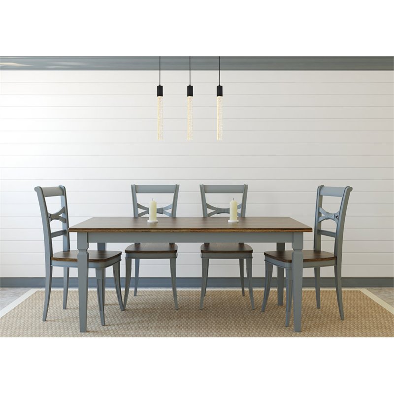 Elegant Lighting Weston 3-Lights Modern Metal and Crystal Pendant in Black