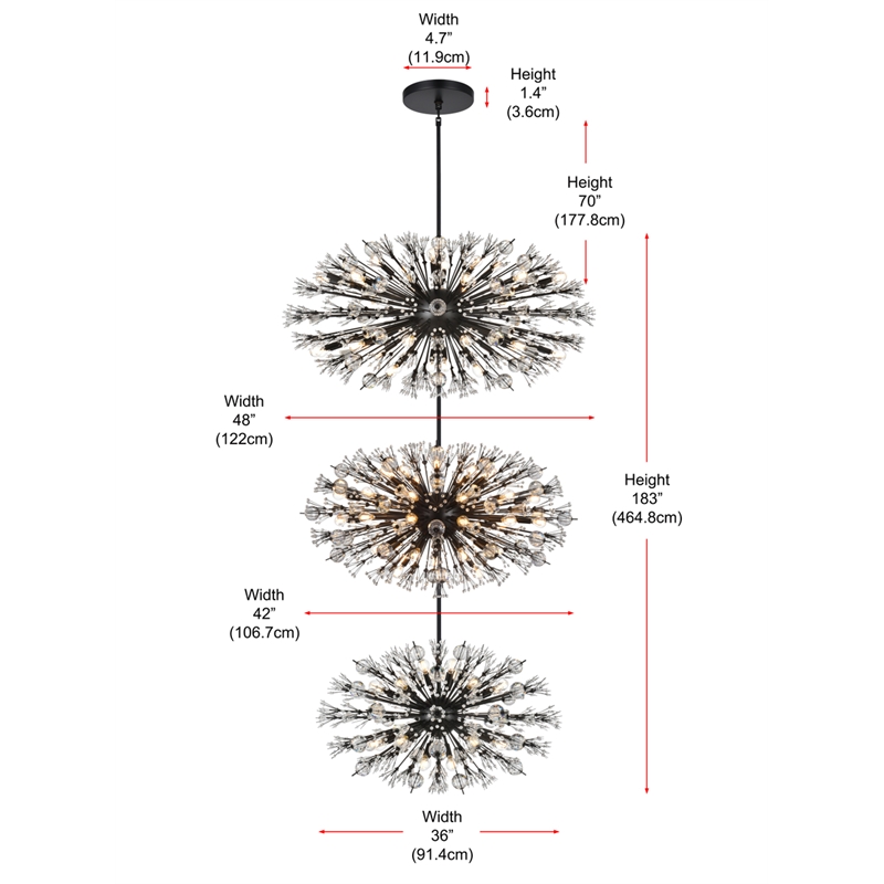 Elegant Lighting Vera 50