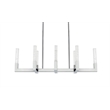 Elegant Lighting Noemi 8-Light Metal Adjustable LED Pendant in Chrome