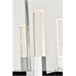 Elegant Lighting Noemi 8-Light Metal Adjustable LED Pendant in Chrome