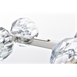 Elegant Lighting Eren 8-Light Metal & Crystal Pendant Light in Chrome/Clear