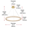 Elegant Lighting Bowen 32