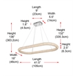 Elegant Lighting Bowen 42