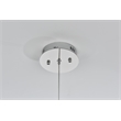 Elegant Lighting Aston 6.5 Inch Led Pendant In Chrome