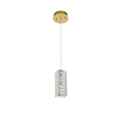 Elegant Lighting Aston 6.5 Inch Led Pendant In Satin Gold