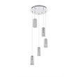 Elegant Lighting Aston 20 Inch Led Pendant In Chrome
