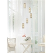 Elegant Lighting Aston 20 Inch Led Pendant In Satin Gold