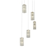 Elegant Lighting Aston 20 Inch Led Pendant In Satin Gold