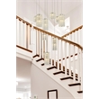 Elegant Lighting Aston 24 Inch Led Pendant In Chrome