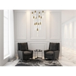 Elegant Lighting Aurora 26 Inch Pendant In Satin Gold