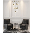 Elegant Lighting Aurora 26 Inch Pendant In Satin Gold